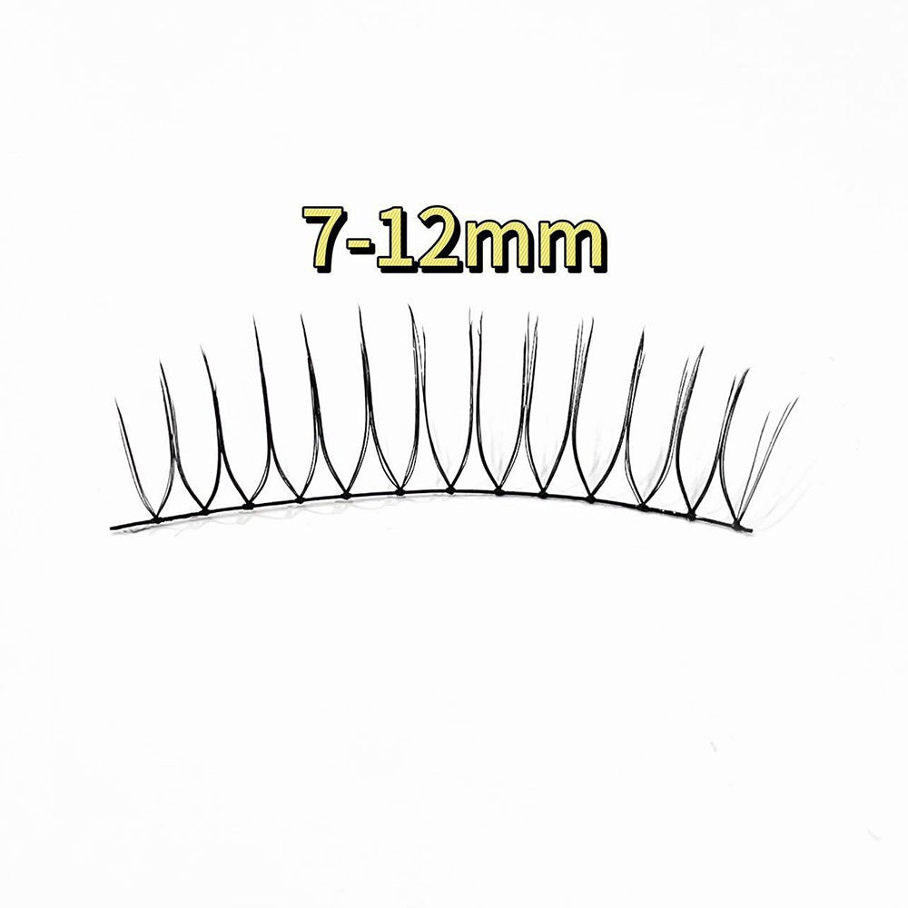 3/5 Pairs Transparent Line False Eyelashes Natural Extension Long Lshes Makeup..