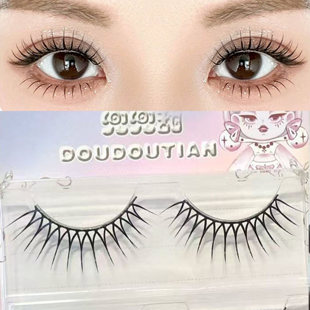 3/5 Pairs Transparent Line False Eyelashes Natural Extension Long Lshes Makeup..